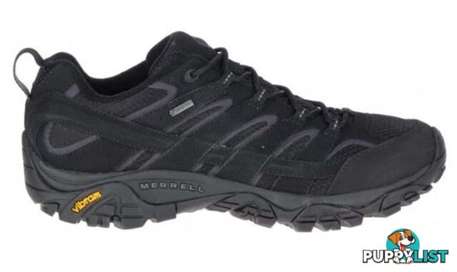 Merrell Moab 2 Goretex Mens Waterproof Hiking Shoes - Blackout - 9US - J599613-000-9