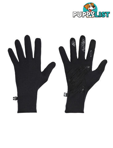 Icebreaker Quantum Adult Lightwight Merino Gloves - Black - S - 104828001S