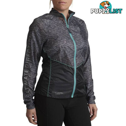 Ultimate Direction Ventro Windshell Womens Running Jacket - Heather Grey - Medium - 83433920HGY-Medium