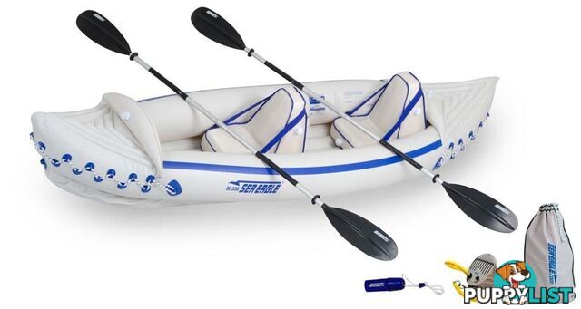 Sea Eagle SE330 2 Person Inflatable Kayak - Pro Package - SE330K-P-T