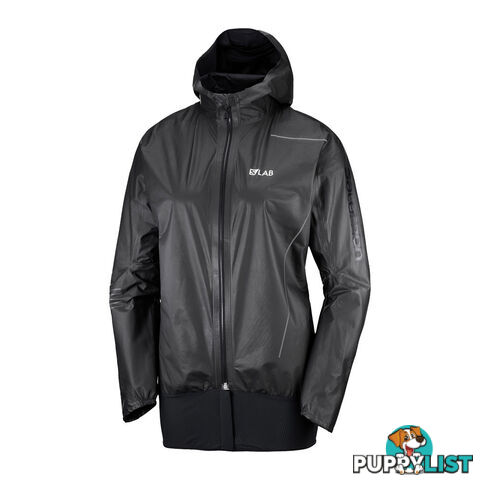 Salomon S/Lab MotionFit 360 Womens Waterproof Running Jacket - Black - L - C11529-L