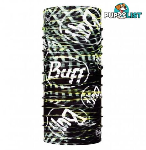 Buff Coolnet UV+ Multifunctional Tubular Neck Warmer - Ulnar Black - B074-AP-386588