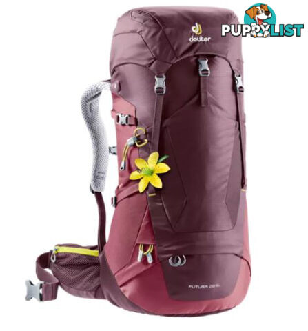 deuter Futura 28 SL Womens Hiking Backpack - Aubergine/Maron - 3400618-5525-0