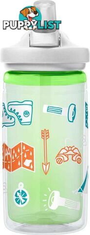 CamelBak Eddy+ Kids Insulated .4L Water Bottle - Adventure Map - CB2283101040