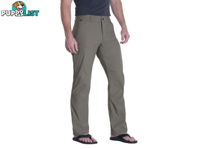 Kuhl Renegade Mens Softshell Hiking Pants - 30L - Khaki - 34 - KUH00077-Khaki-34