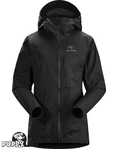 Arcteryx Squamish Womens Windproof Outdoor Hoody - Black - XS - 73632-XS