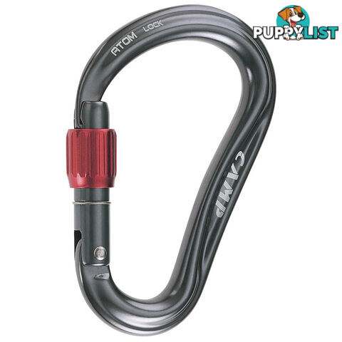 CAMP Atom Lock Carabiner - Gun Metal - CAMP292103