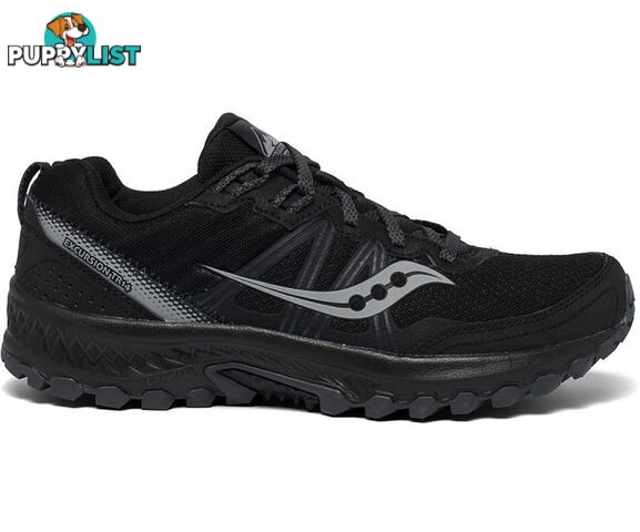 Saucony Excursion TR14 Mens Trail Running Shoes - Black/Charcoal - 8.5 - S20584-1-85