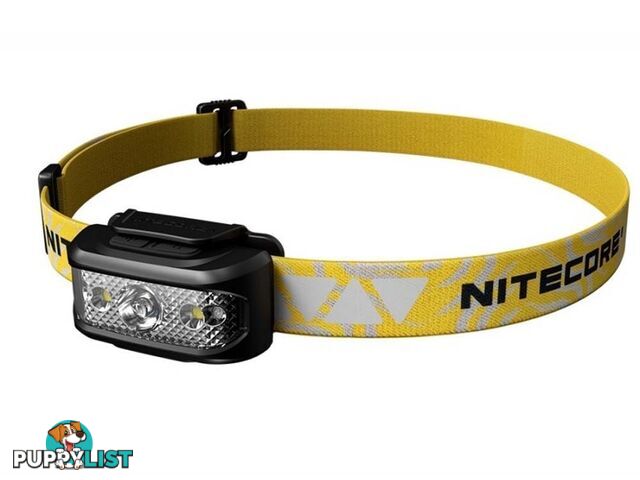 Nitecore NU17 USB Rechargeable 130 Lumen Running Headlamp - Black - NU17