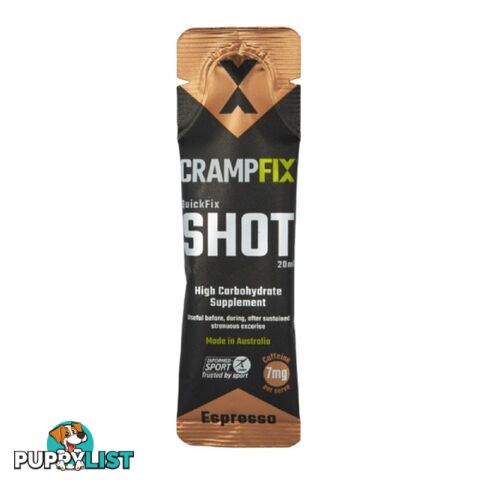 CrampFix Quickfix Cramp Relief Shot - 20ml - Espresso - CFXSESPR