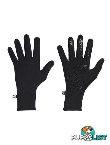 Icebreaker Quantum Adult Lightwight Merino Gloves - Black - M - 104828001M