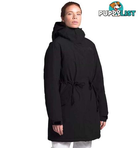 The North Face Metroview Womens Waterproof Trench Coat - TNF Black - S - NF0A4AM1JK3-R0S