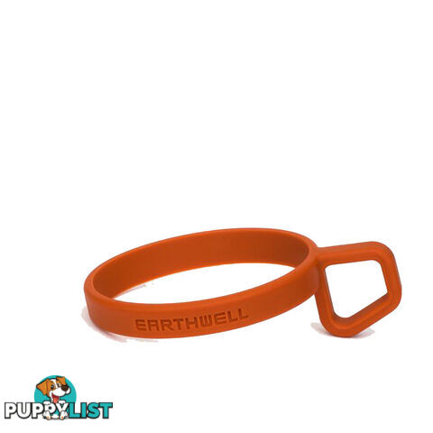 Earthwell Silicone LoopD Ring - Mars Orange - ACLR45