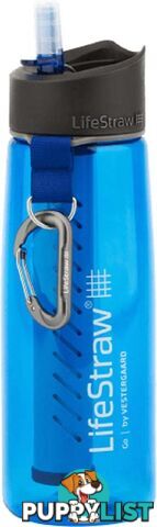 LifeStraw Go Water Filter Bottle - Blue - LSGO