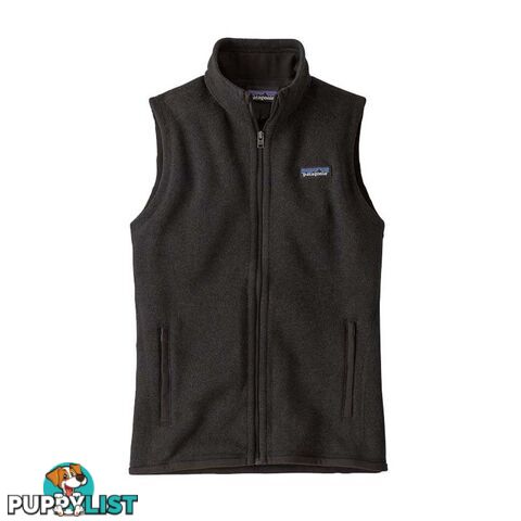 Patagonia Better Sweater Womens Fleece Vest - Black - S - 25887-BLK-S