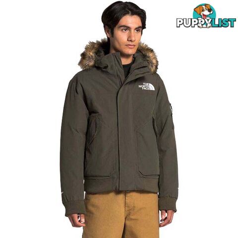 The North Face Gotham III Mens Waterproof Insulated Jacket - New Taupe Green - M - NF0A4QZS21L-T0M