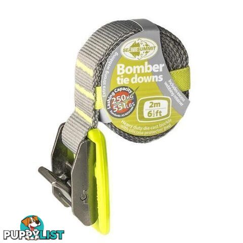 Sea To Summit Bomber Heavy Duty Tie Down 2m - SOLBTD2