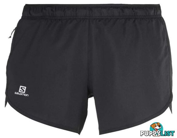 Salomon Agile Womens Shorts S18 - Black - XS - 401281-XS