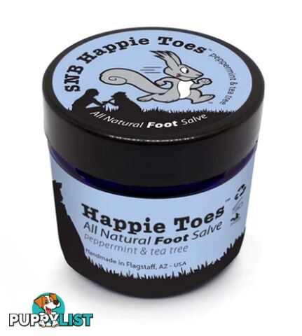 Squirrel's Nut Butter Happy Toes Soothing Foot Anti-Chafe Salve - 114ml Tub - 15006