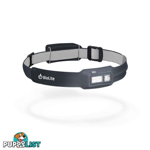 Biolite HeadLamp 330 No-Bounce Rechargeable Head Light - Midnight Grey - HPA0202