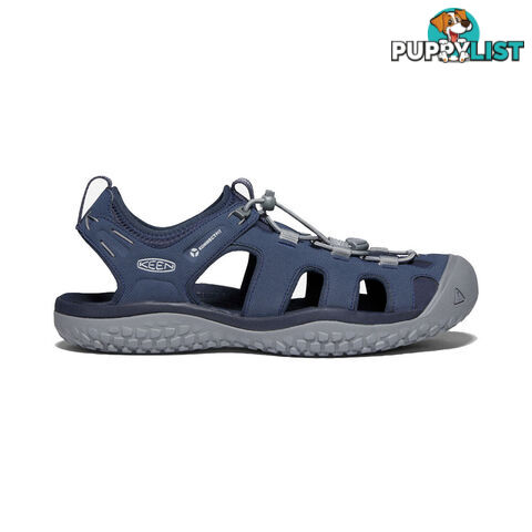 Keen Solr Mens Hiking Sandals - Navy Steel Grey - US 11 - 1022431-11