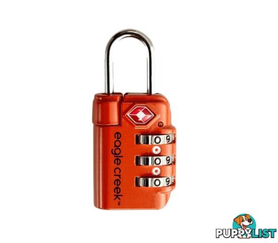 Eagle Creek Travel Safe TSA Lock - Flame Orange - EC41018-FlameOrange