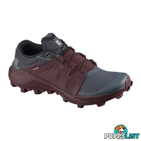 Salomon Wildcross Womens Trail Running Shoes - India Ink/Wine Tasting - 10.5US - 411172-090