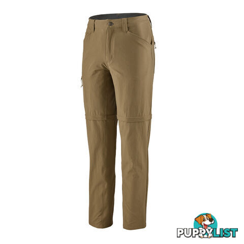 Patagonia Quandary Convertible Mens Hiking Pant - Ash Tan - 36 - 55255-ASHT-36