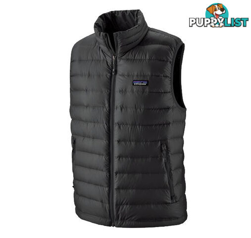 Patagonia Down Sweater Mens Insulated Vest - Black - S - 84622-BLK-S