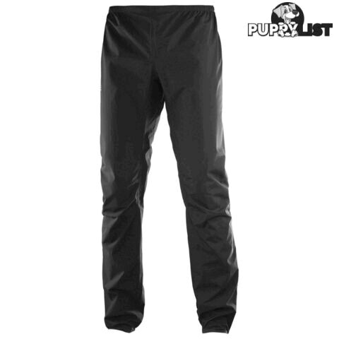 Salomon Bonatti Unisex Waterproof Pants - Black [Pant Size: XL] - 393925-XL