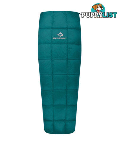 Sea to Summit Traveller 1 TrI Down Sleeping Bag - Large - Teal - ATR1-L