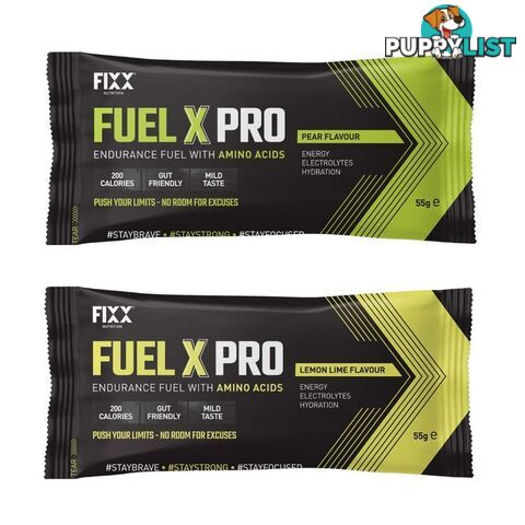 Fixx Nutrition Fuel X Pro Endurance Fuel Sachet - 55g - FXFXPBX55