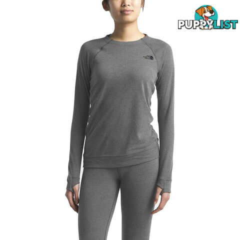 The North Face Warm Wool Blend Womens Crew - TNF Medium Grey Heather - XS - NF0A3SGFDYY-QXS