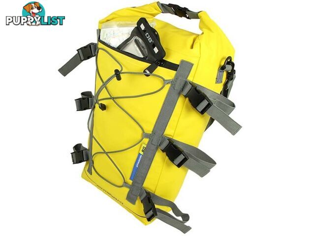 Overboard SUP/Kayak 20L Deck Dry Bag - Yellow - AOB1094Y