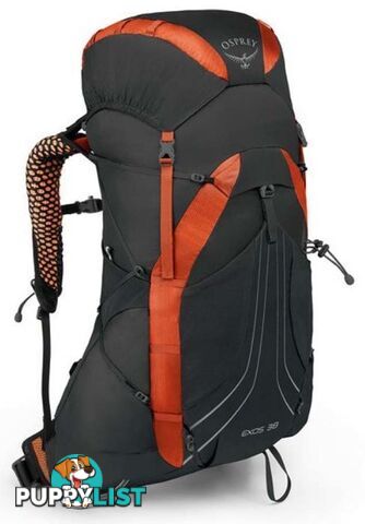 Osprey Exos 38L Lightweight Backpack - Blaze Black-M - OSP0724-BlazeBlac-M