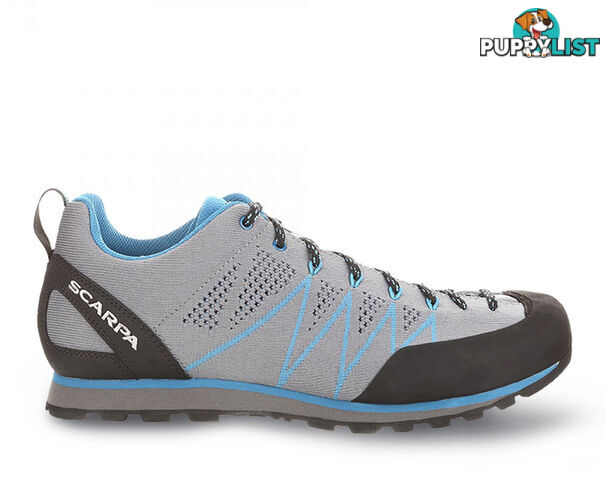 Scarpa Crux Air Mens Approach Approach Shoes - Smoke/Lake Blue - SCA10097