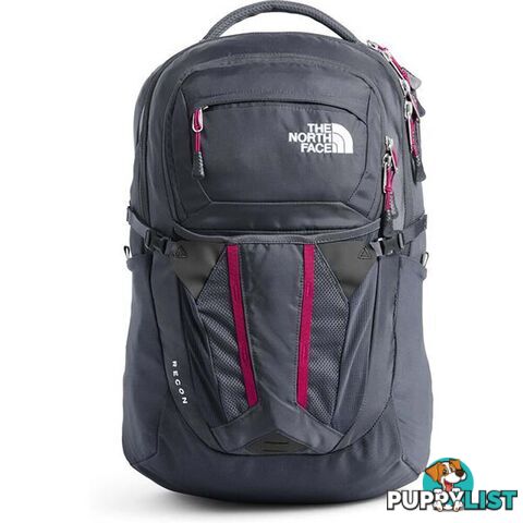 The North Face Recon Womens Everyday Backpack - Vanadis Grey/Dramatic Plum - NF0A3KV2T72