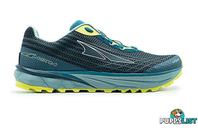 Altra Timp 2 Womens Trail Running Shoes - Teal/Lime - 7 - AL0A4QTP016-070