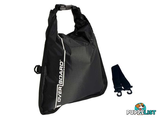 Overboard Dry Flat 5L Dry Bag - Black - AOB1002BLK