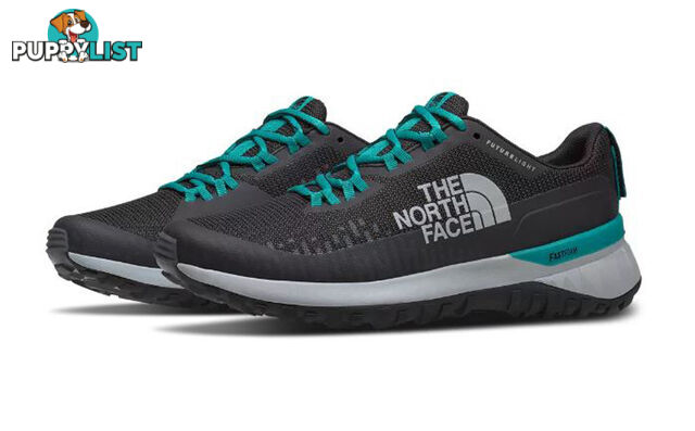 The North Face W Ultra Traction Futurelight Womens Trail Running Shoes - TNF Black/Jaiden Green - 6.5 - NF0A46C6V3M-06H