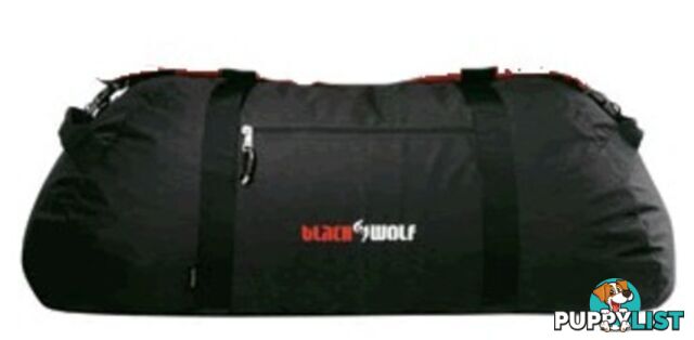 Black Wolf Dufflepak 100L Gear Duffle Bag - Black - 1890-BLACK