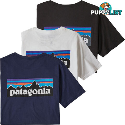 Patagonia P-6 Logo Organic Cotton Mens T-Shirt - 38535