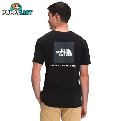 The North Face Box NSE Mens Short Sleeve T-Shirt - TNF Black - XL - NF0A4763JK3-X1L