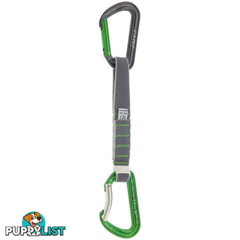 CAMP Photon Express KS Quickdraw - Grey/Green - 18cm - CAMP2879