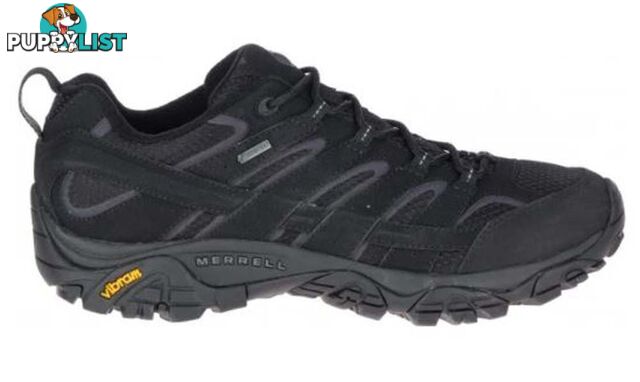 Merrell Moab 2 Goretex Mens Waterproof Hiking Shoes - Blackout - 8.5US - J599613-000-85