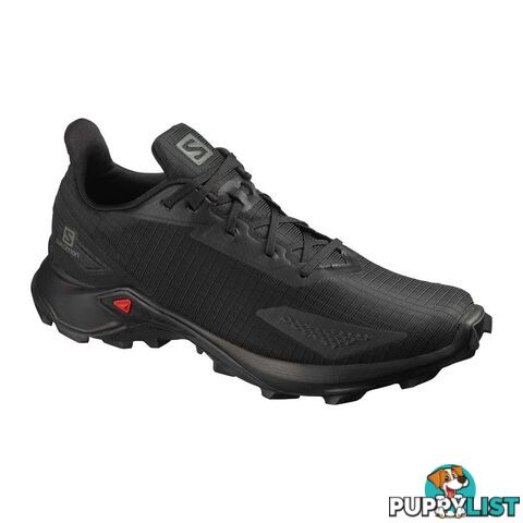 Salomon Alphacross Blast Mens Trail Running Shoes - Black/Black/Black - US 9.5 - L41232600090