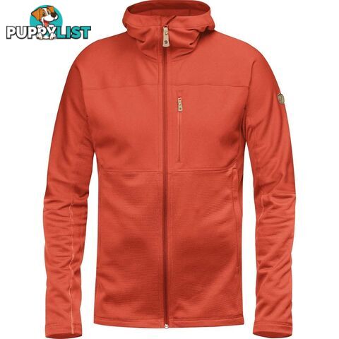 Fjallraven Abisko Trail Fleece Mens Jacket - Flame Orange - XL - CF82257214XL