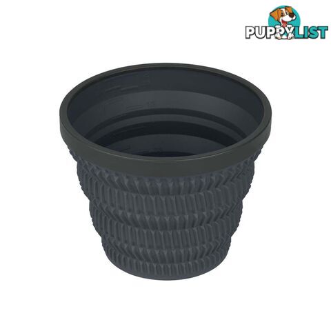 Sea To Summit Cool Grip X-Mug Collapsible Cup - Charcoal - AXCGMUGCH