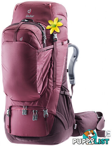 deuter Aviant Voyager 60+10 SL Womens Backpack - Maron/Aubergine - 3513120-5543-0