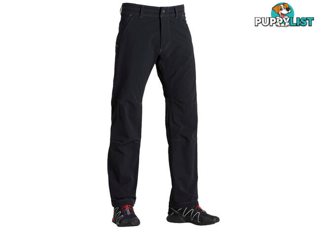 Kuhl Destroyr Mens Softshell Pants - 30L - Raven - 32 - KUH00167-Raven-32